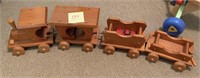 Child's wooden toys