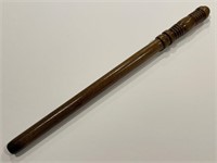 Vintage Police Wooden Billy Club / Knight