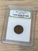 1940 Early Lincoln Penny Cent Coin