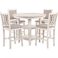 Classic Furniture Amy 5-Piece Counter Dining Set