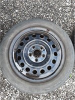 USED CONTINENTAL CONTIPROCONTACT WHEEL & TIRE
