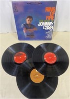 Lot of 4 Johnny Cash Vinyl Albums