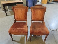 PAIR OF VICTORIAN CHAIRS