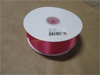 Satin Ribbon - hot pink single face