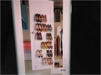 Whitmor 18 pair over the door shoe rack