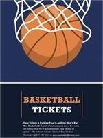 4 University of Illinois Men's Basketball Tickets