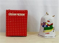 1988 Lillian Vernon Christmas Bell in Box