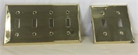 2 Metal Switchplates