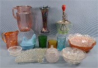 Group of Vintage Glass incl. Carnival