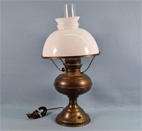 Electrified Rayo Brass Table Lamp