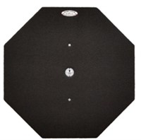 36" Dartboard Backboard, Octagonal-black