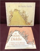 Vintage Hi Diddle Diddle Book & Record Album