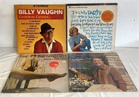 4 Vintage LP's-Billy Vaughn, The Gratitude +