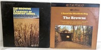 2 Vintage LP- The Browns
