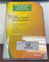 MicroSoft Office Home & Student 2007