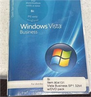 Windows Vista Business 2008 Software