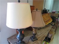 Pair of Table Lamps (Non-Matching)
