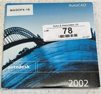 2002 AutoDesk Software