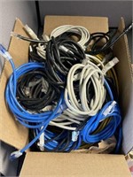 Large Box of Ethernet Cables