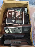 4 multi-line RCA phones.