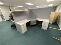 Nice Double Cubicle Work Station