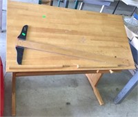 Wood Drafting Table 44x23