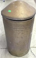 Tin Container 19in Tall