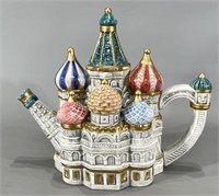 Fitz & Floyd St Basil's Cathedral Tea Pot