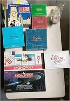 LOT OF ASSORTED BOARD GAMES USED COND.