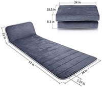 SNAILAX Memory Foam Massage Mat with Heat