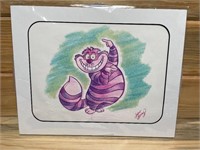 Amber Baley Alice in Wonderland Cheshire Drawing