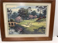 GOLF picture. 13x16