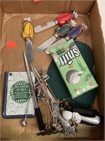 Assorted Lot of Golf Office Accessories