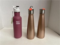 3 ct. - Thermoses/Metal Bottles (Klean Kanteen)