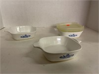 3 ct. - Corning Ware Dishes W/ Lids