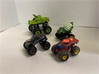 4 ct. - Monster Truck Toys