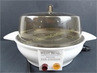 West Bend Automatic Egg Cooker Used Tested Works