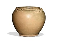Chinese Celadon Jar, Five Dynasties