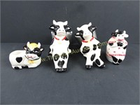 Lot of Ceramic Cow Items