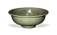 Chinese Celadon Longquan Style Bowl, 18th C#