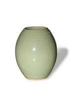 Chinese Celadon Glazed Vase, Republic