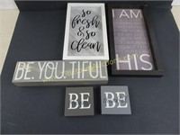 Lot of Inspirational and Other Wall Décor