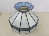 Stained Glass Hanging Shade 15" x 10"