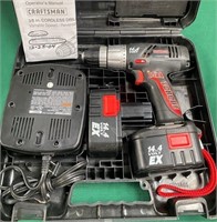 SW - CRAFTSMAN CORDLESS DRILL SET