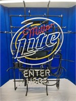 Miller Lite neon sign