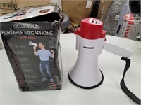 New portable megaphone siren