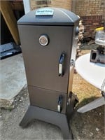 New broil king vertical charcoal smoker