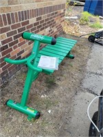 New outdoor Stamina fitness workout bench
