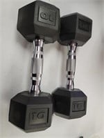 New Set of 10lb hand dumbell weights