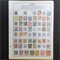 Austria Stamps mostly Used collection to 1970s on